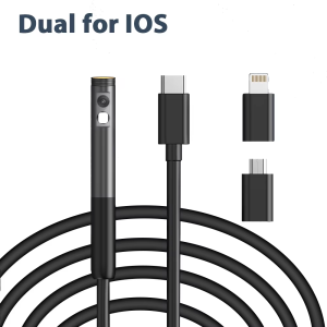 Endoscope Inspection Camera Micro USB/Type-C/IOS Mini Inspection Camera for IOS iphone Android Waterproof Pipeline Borescope