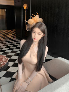 Elegant Cross-Neck A-Line Dress Womens High Waist Slimming Hollow out Design Luxury Style Casual Wear Sleeveless Bodycon Dress