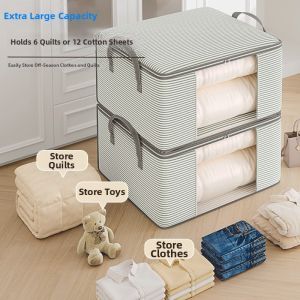 MANJIELI | Large Capacity Duvet Storage Bag Waterproof Dustproof