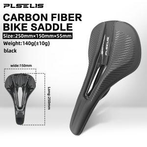 PLSELIS | Yên Xe Đạp Plselis Full Carbon 140g Giảm Xóc Thiết Kế Công Thái Học Đệm Ngồi Xe Đạp Êm Ái Cho Việc Đạp Đường Trường Dùng Được Cho Cả Nam Và Nữ