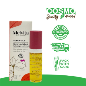 Melvita Organic Argan Oil & Rose Hip Super Oils Revitalizing Roll-On 10ml