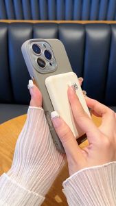 🔥ส่งจาก TH🔥วงเล็บ เคสแม่เหล็กสำหรับ iPhone 16 Pro Max เคส แม่เหล็ก กันกระแทกเคสไอโฟน iPhone 11 12 13 14 15 Pro Max 12 Pro Max 13 Pro  Max 14 Pro Max เคสซิลิโคนเหลวแบบบางพิเศษเคลือบด้านพร้อมเลนส์กล้องฟรี เคสชาร์จไร้สาย Magsafe เคสกันกระแทกคุณภาพสูง