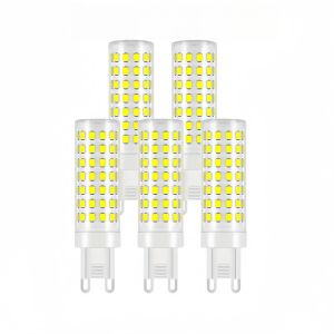 2/5pcs G9 LED corn bulb 10W 4000K warm white 6000K brightness AC110-220V ideal for home lighting upgrades