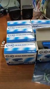 VAN KHÓA NƯỚC - BÌNH MINH PVC: Phi 21 Phi 27 Phi 34 Phi 42 Phi 49