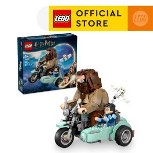 LEGO HARRY POTTER 76443 Đồ Chơi Lắp Ráp Mô Tô Bay Cùng Bác Hagrid và Harry (617 chi tiết)