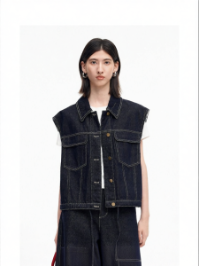 Vintage Loose Fitting Denim Vest