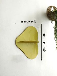 สีสันลอยชั้นวางจอแสดงผลไม้ดอกไม้หม้อถาดRack Artตกแต่งบ้านสําหรับGirl Room Wall Decorของขวัญ