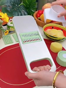 Parutan Sayur Dan Buah 7in1 Vegetable Cutter Premium Stainless Steel Multifungsi Alat potong sayur buah