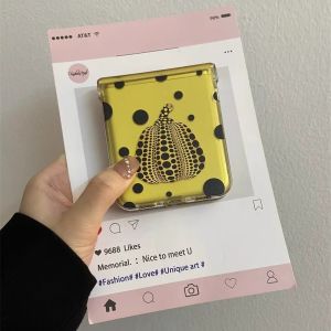 Black Polka Dot Pumpkin Foldable Phone Case for Huawei Pocket2 Full Cover Nova Womens MagicV Internet Celebrity Hard Shell