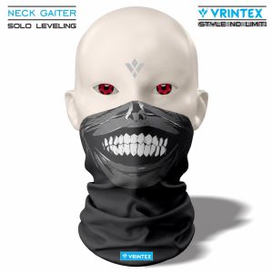 Masker buff Neck Gaiter Solo Leveling Anime Multifungsi Slayer Bandana pelindung wajah sunmorimotor keren terbaru