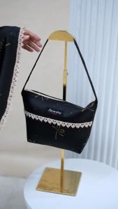 Mukena Dewasa Terbaru: Mukena Jumbo Motif Pita Hauraku