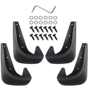 Universal Car Mudguards 4Pcs/set Car Accessories Automotive Modification Splash Guards Mud Flap Fender Front Rear Mud Flaps