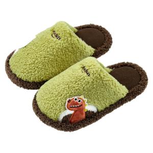 Cheerful Mario | Boys Winter New Dinosaur Design Indoor Slippers