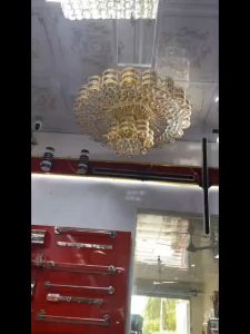 Đèn ốp trần pha lê D37 kích thước lớn cao cấp 3 chế độ sáng sang trọng đèn chiếu sáng đèn trang trí cho phòng khách phòng bếp khách sạn - Bảo hành 2 năm