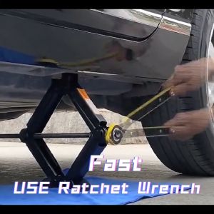 Auto Labor-Saving Jack Ratchet Wrench with Long Handle Car Repair Tool Easy to Use
