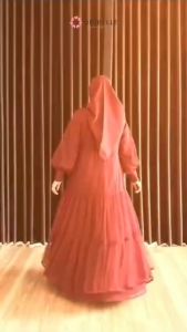 Gendhis Dress Kids Baju  Muslim Gamis Pesta Lebaran Anak Cewek Set Jilbab Perempuan Mewah Murah 2025
