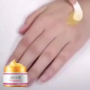 OUHOE Exfoliating Hand WAX Hydrating Mask Moisturizing Dry Rough Hands Prevents Cracking Hand Mask Hand Care