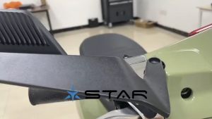 Wind Wing Rotating Side Mirror V5 Alloy Stem Universal 14*8Cm Wide View Stealth Mirror