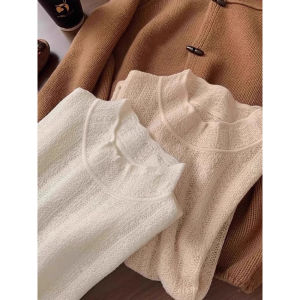 Autumn Stylish Elegant Slim Fit Lace Turtleneck Top