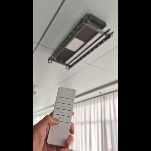 Smart Electric Clothes Drying Rack with UV Sterilization PTC Heating LED Lighting and Adjustable Rods for 35kg Load Laundry rack