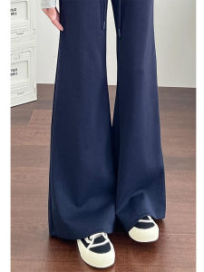 High Waist Wide Leg Pants Womens Loose Casual Sweatpants Sport Pants Long Length Lazy Style Autumn Season Ladies Trousers
