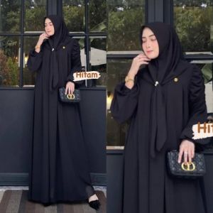 K-FASHION Gamis Terbaru Kekinian Gratis Hijab Syari Lebar Ada Sabuk bisa Lepas Pasang Sherin Agnia Arumi Yasmin Syahnazz Ladis