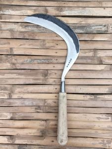 COD! GRATIS ONGKIR! arit padi arit jagung arit ramban arit rambas rumput sabit madura asli bahan baja pir tajam untuk rumput