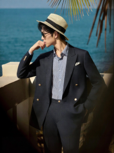 Double Breasted New Style Mens Suit