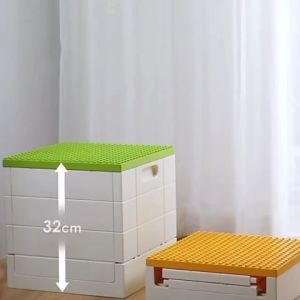 [SG Seller] Premium Quality Lego Inspired Building Blocks SHIMOYAMA STORAGE BOX Adjustable Storage Box Books Toys Clothing Sorting Box