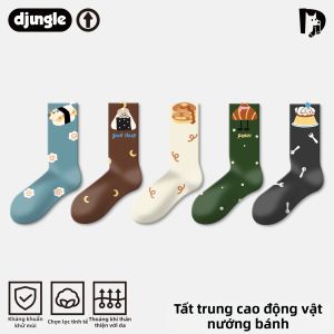djungle | Vớ Bông Mid-calf Thiết Kế Hình Thú Sáng Tạo
