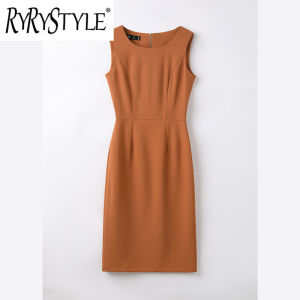 RYRYSTYLE Professional Dress Hosts Formal Attire Temperament Waist Reduction Slimming Effect British Style Work Suit Suit Suit Skirt 930