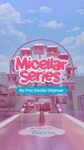 PIGEON TEENS Bright Heroes Micellar Water 100ml: Penyegar & Pembersih Wajah Make Up Remover