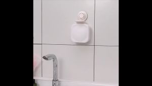 BOSSLU Tempat Sabun Cair Dinding / Dispenser Tempat Sabun Dengan Suction Cup Model Tekan