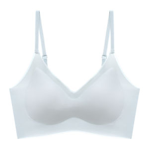 High Quality Seamless Bra Adjustable Wireless Underwear for Women Red Zodiac Year Underwear Vest Style Fixed Strap Bra