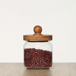 Airtight Glass Grain and Tea Storage Container