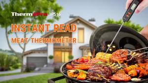 Nhiệt Kế Thịt Kỹ Thuật Số ThermoPro TP516 Đọc Nhanh Với Đầu Dò Dài Bằng Thép Không Gỉ Để Nấu Nướng Nướng Làm Bánh -158 ° F Đến 572 ° F