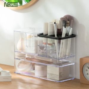 COCOGU กล่องเก็บของบนโต๊ะเครื่องแป้ง รุ่น A0270 - แผ่น transparency