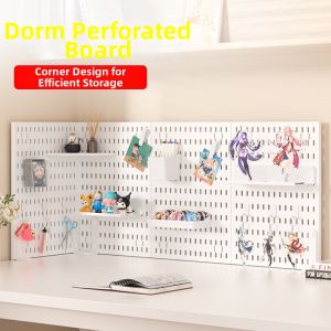 QINFEI | Desk Mounted Display & Storage Panel Standing Clip-on