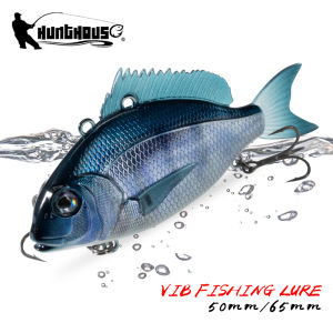 Hunthouse Winter VIB Fishing Lure Slow Sinking Hard Bait 50mm/11g Vibration Long Casting For Sea Wobbler Bass Pike Fish Tackle