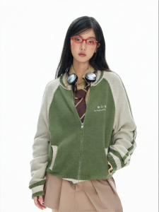 BJHG | Casual Batting Style Knit Cardigan Autumn