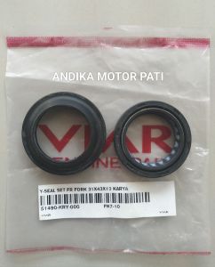 SIEL OLI DAN SIEL DEBU 31X43X10 SOKBEKER DEPAN VIAR RODA3 KARYA BIT 100CC 150 200CC