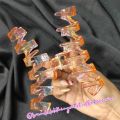 JEDAI TRANSPARAN JUMBO / JEPIT RAMBUT PELANGI / JEDAI BENING WARNA WARNI / JEDAI BUNGA / JEDAI ZIGZAG / RAINBOW HAIR CLAW / JPM8836. 