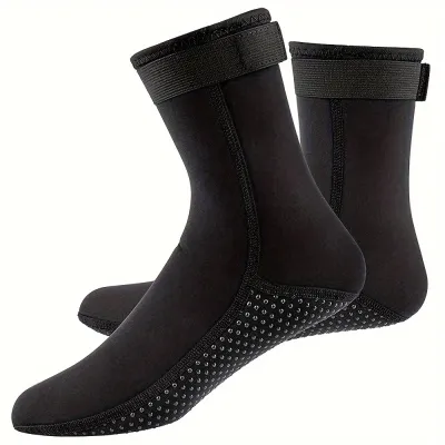 3mm Neoprene Diving Socks Wetsuit Shoes Non-slip Surf Swimming Fins Socks Elasticity Beach Boots Warm Aqua Socks for Snorkeling