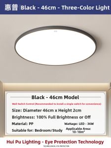 HUIPU ZHAOMING | Modern Simple Design Ceiling Light for Bedrooms Balconies Corridors Kitchens and Study Rooms