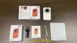 Quạt Cầm Tay Mini Di Động Với Luồng Gió Mạnh Mẽ Quạt Cá Nhân Sạc Lại Được 2000mAh Kèm Dây Đeo Cho Du Lịch - Cấu Tạo Bằng Nhựa