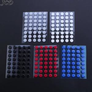 JCD 40Pcs 6.5mm Diameter 0.8mm Thickness Small Dots Universal Mouse Skates for Logitech Rubberized Mouse Foot Glide Feet Sticker