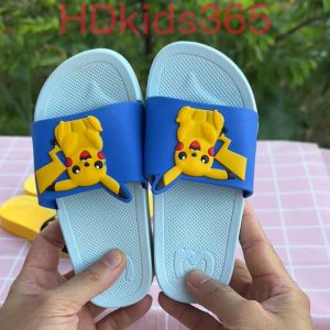 Dép lê pikachu dễ thương cho bé trai bé gái có đế mềm siêu nhẹ chống trơn trượt HD104