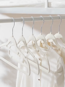 20 Pack Velvet Hangers Flocked Non-Slip Hangers Space-Saving Heavy-Duty 360-Degree Swivel Hooks