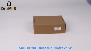 เครื่องตั้งเวลารดน้ำแบบ 2 ช่องพร้อมตัวควบคุมการตั้งเวลารดน้ำด้วย WiFi อัจฉริยะพร้อมตัวควบคุมวาล์วรดน้ำแบบดิจิทัลที่ชาร์จด้วยพลังงานแสงอาทิตย์