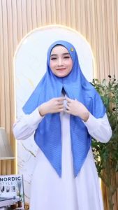 JILBAB INSTAN SEGITIGA MALAY JAGUAR / JILBAB INSTAN HANA by ILLAH HIJAB / JILBAB INSTAN WANITA DEWASA KEKINIAN DAN TERBARU